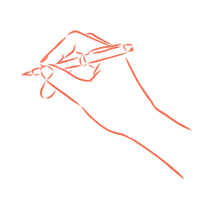 croquis préparatoire pour la création d'un bijou en atelier